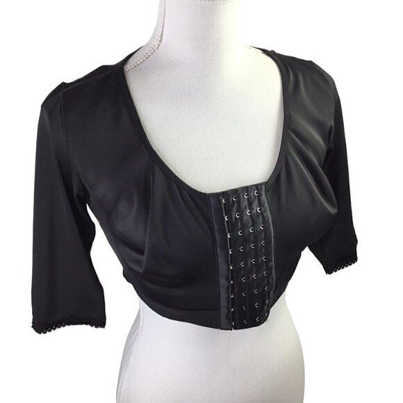 Compression Top Bra Garment XL Post Surgery Breast Support Stabilizer Front Hook - Picture 3 of 9